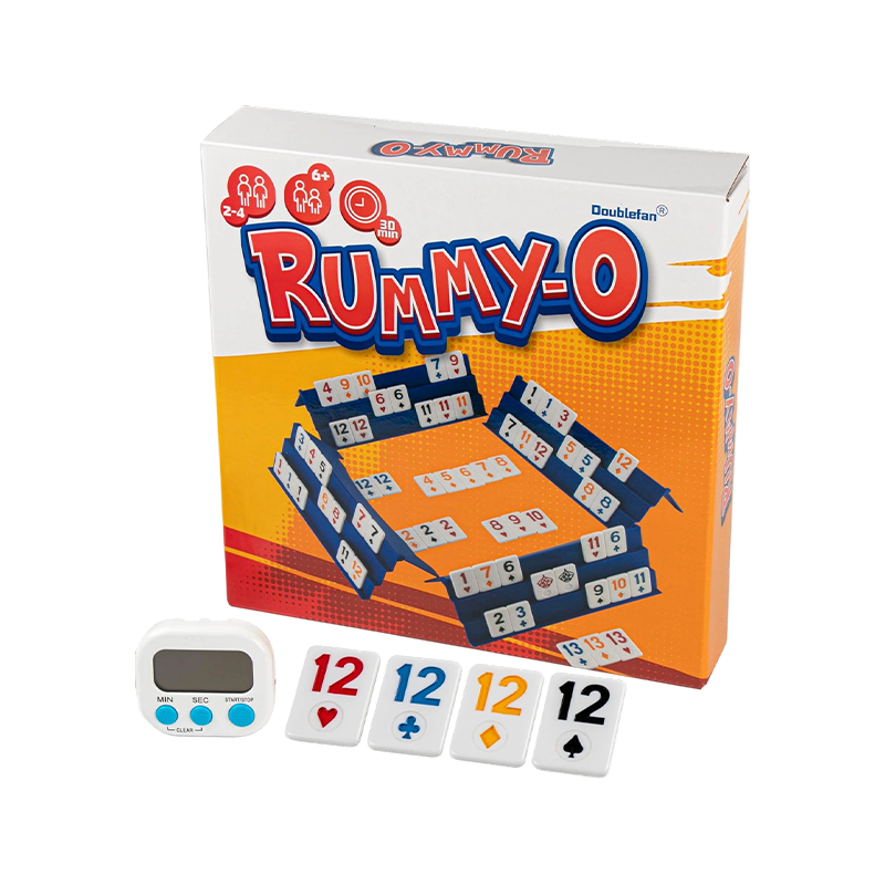 2-4 pelaajaa Poker Rummy värilaatikolla