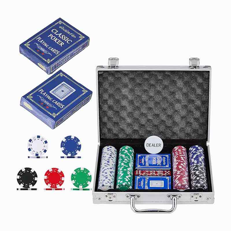 200-osainen alumiiniruutupokerisarja